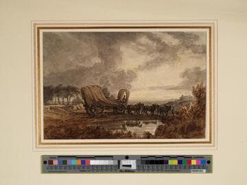 Wagon at Eve