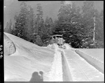 Big Creek snow survey  with Sno