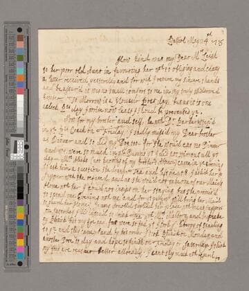 Cassandra Leigh Wight letter, Balliol College, to Mary Leigh Leigh