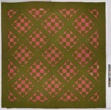 Red Blocks Quilt