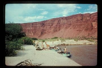 Camp below Unkar