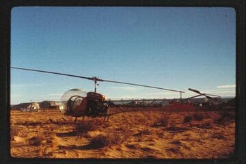 Copter at Wah Weap