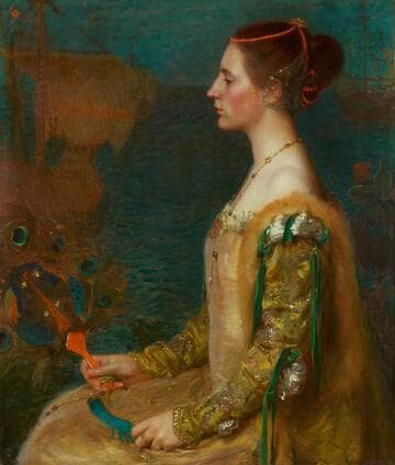 Woman with a Fan