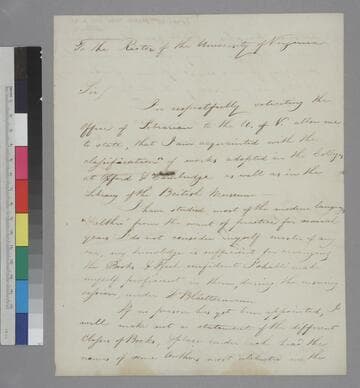William Harris Jones, Charlottesville, letter to Thomas Jefferson