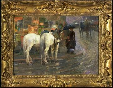 Paris Street Scene