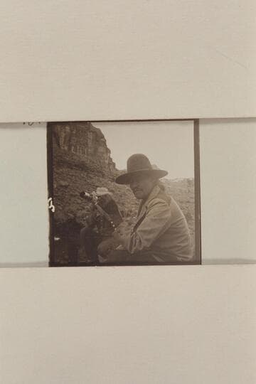 Buck White-hat, Navajo Indian guide who took us to the Arch-in-the-Sky.  Chathalgaii