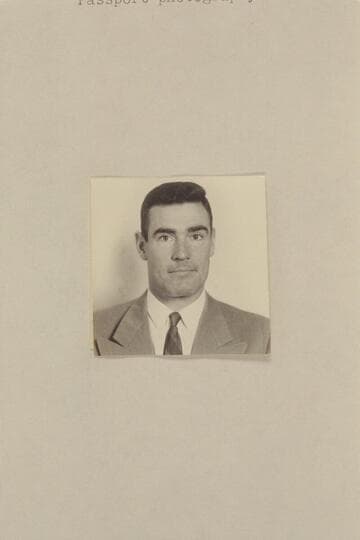 Garth Marston.  Seattle.  Passport photography