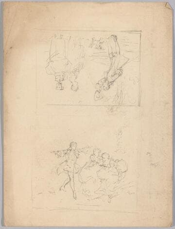 Man and Two Women